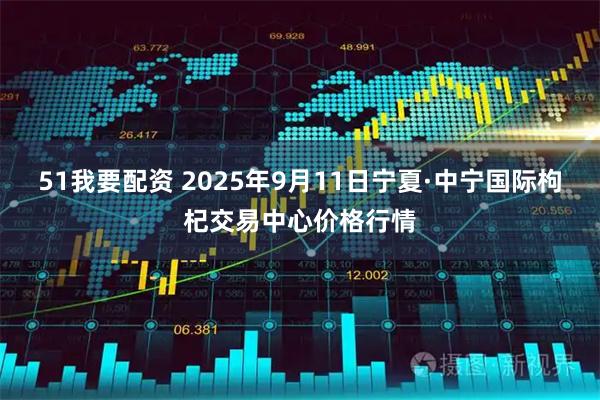 51我要配资 2025年9月11日宁夏·中宁国际枸杞交易中心价格行情